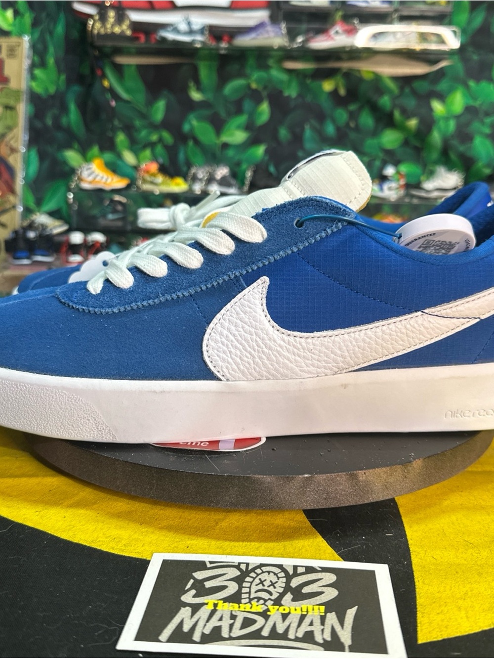 Nike Bruin React SB Team Royal Size 12 Men  VNDS
